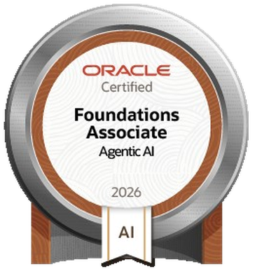 Oracle Certified Foundations Associate, Agentic AI badge